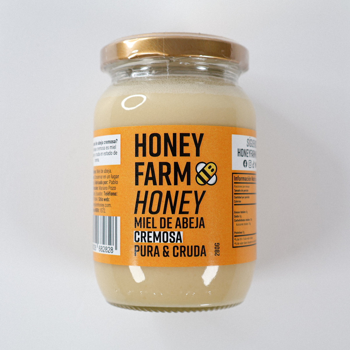 Miel de Abeja Pura Cremosa 280 g