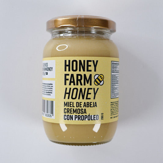 Miel de Abeja Cremosa con Propóleo 280 g