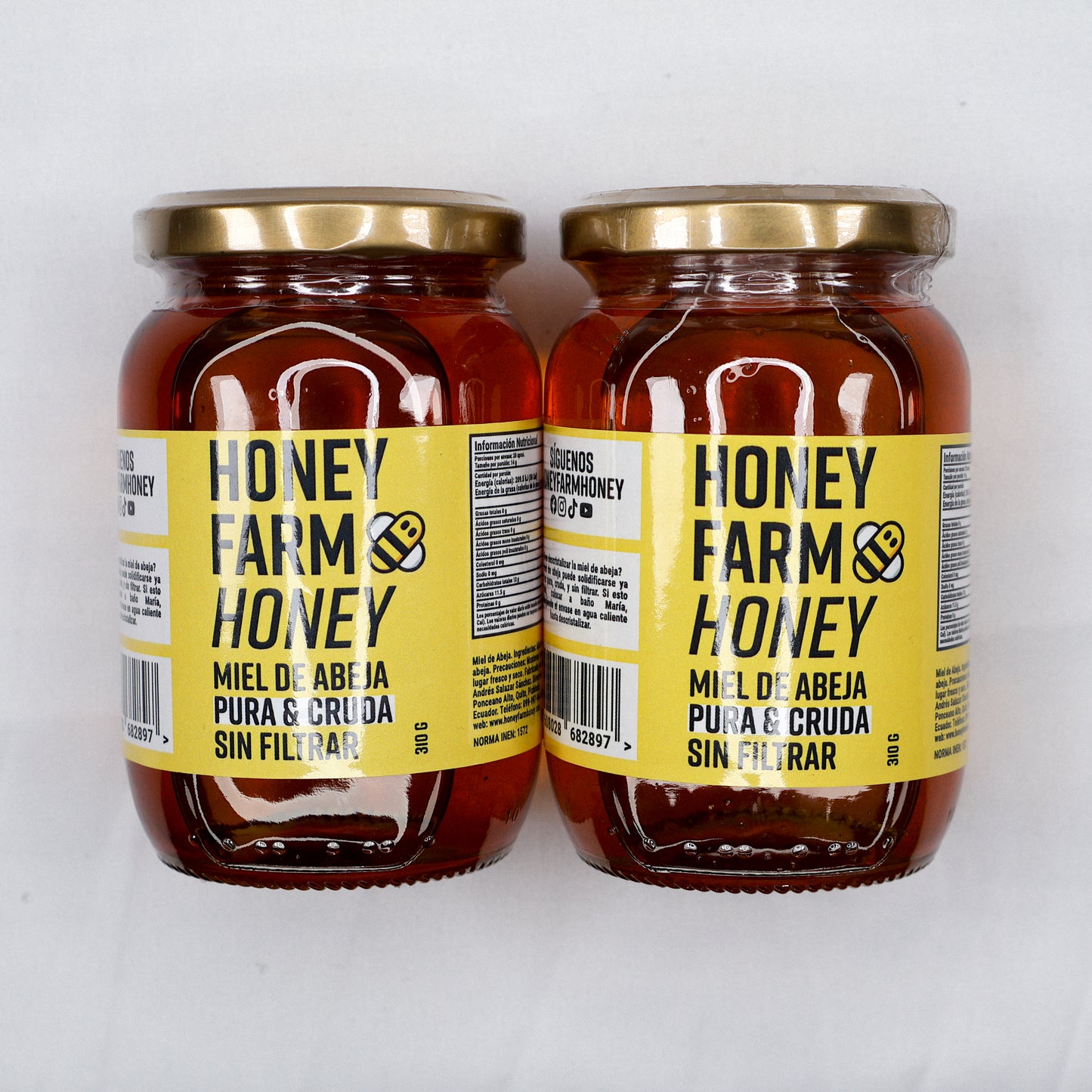 2 Miel de Abeja Pura 310 g